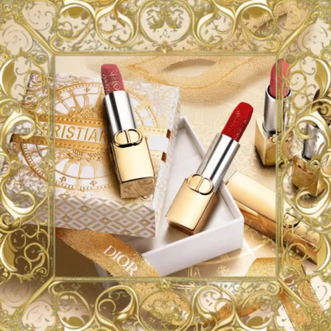 (Chính Hãng) Set Son Dior Rouge Dior Satin Limited Edition Hộp Vàng Son Dưỡng Môi Sang Trọng, Đẳng Cấp, Nhiều Màu Sắc Thời Thượng Nội Địa