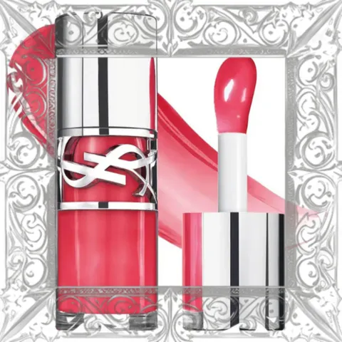 (Nhập Khẩu) Son Dưỡng Bóng YSL Loveshine Plumping Lip Oil Gloss 09 Cherry Flash Màu Hồng Anh Đào Chính Hãng