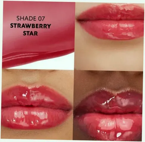 (Chính Hãng) [ không hộp ] Son Dưỡng Bóng YSL Loveshine Plumping Lip Oil Gloss 07 Strawberry Star Màu Hồng Dâu Cao Cấp Nội Địa