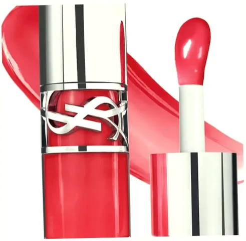 (Chính Hãng) [ không hộp ] Son Dưỡng Bóng YSL Loveshine Plumping Lip Oil Gloss 07 Strawberry Star Màu Hồng Dâu Cao Cấp Nội Địa