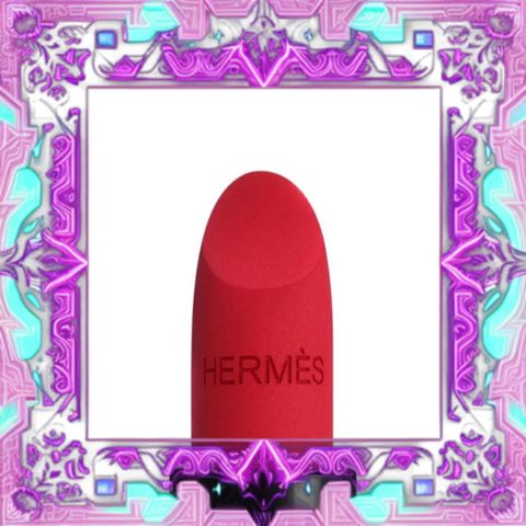 (Bản Mới) [ không hộp ] Son Rouge Hermès Rouge À Lèvres Mat 68 Rouge Bleu Màu Đỏ Thuần Mẫu Mới