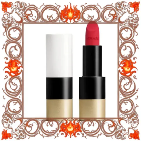 (Bản Mới) [ không hộp ] Son Rouge Hermès Rouge À Lèvres Mat 68 Rouge Bleu Màu Đỏ Thuần Mẫu Mới