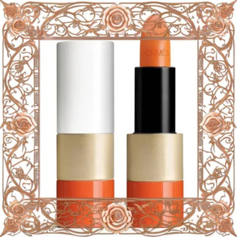 (Cao Cấp) [ không hộp ] Son Dưỡng Hermes Poppy Lip Shine Limited Màu Cam (Phiên Bản Giới Hạn) Chính Hãng