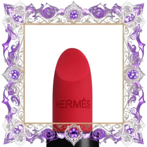 (Cao Cấp) Son Rouge Hermès Rouge À Lèvres Mat 68 Rouge Bleu Màu Đỏ Thuần 329020 Nội Địa