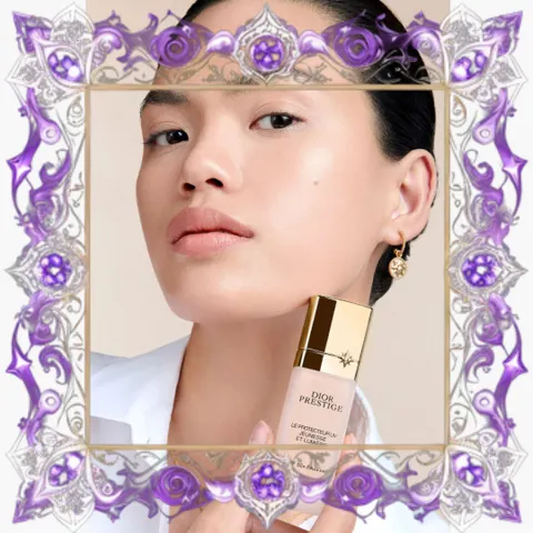(Chính Hãng) Kem Nền Dior Prestige Le Protecteur UV Jeunesse et Lumière SPF 50+ PA++++ Tone 00 Giúp Làn Da Tươi Trẻ và Rạng Rỡ Đầy Đủ