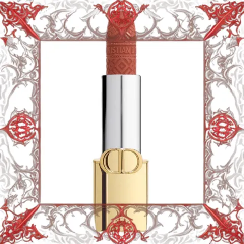 (Hàng Chất) Son Dior Rouge Dior Lipstick Limited Edition Golden Case 188 Velvet Màu Cam Đất 329107 Uy Tín