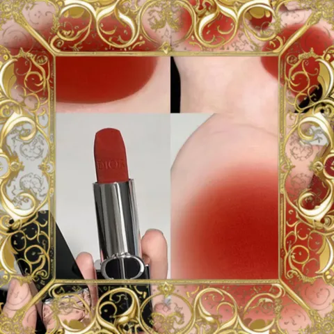 (Nhập Khẩu) [ không hôp ] Son Dior Rouge Dior Lunar New Year Limited Edition 777 Fahenheit Màu Đỏ Cam Nhập Khẩu