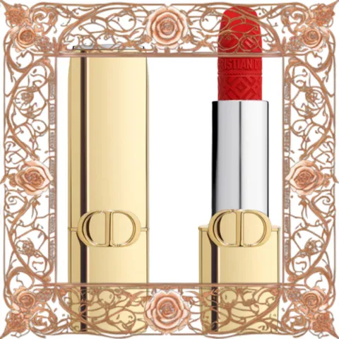 (Loại Tốt) [ không hộp ] Son Dior Rouge Dior Lipstick Limited Edition Golden Case 999 Classic Red Velvet Màu Đỏ Tươi Uy Tín