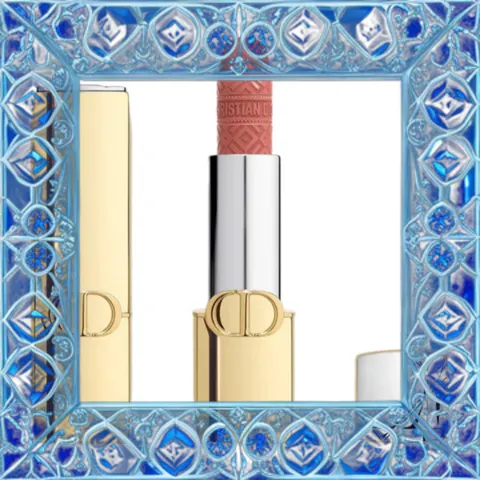 (Nhập Khẩu) Son Dior Rouge Dior Lipstick Limited Edition Golden Case 217 Velvet Màu Hồng Cam Đất 329192 Nội Địa