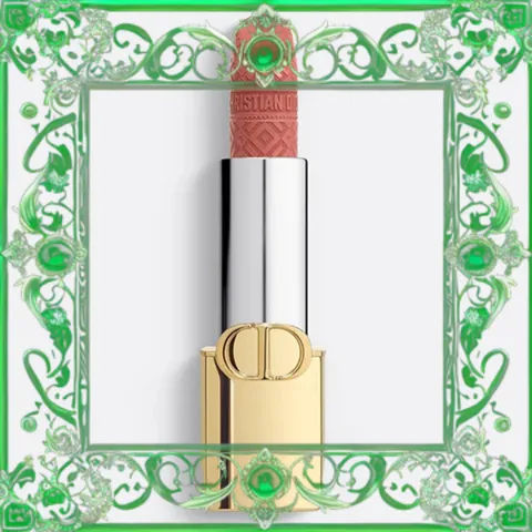 (Nhập Khẩu) Son Dior Rouge Dior Lipstick Limited Edition Golden Case 217 Velvet Màu Hồng Cam Đất 329192 Nội Địa