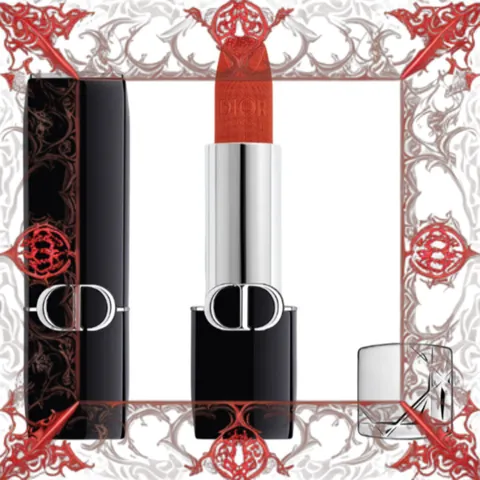 (Chính Hãng) [ không hộp ] Son Dior 840 Rayonnante Velvet Finish Màu Cam Gạch Đậm Hàng Chuẩn