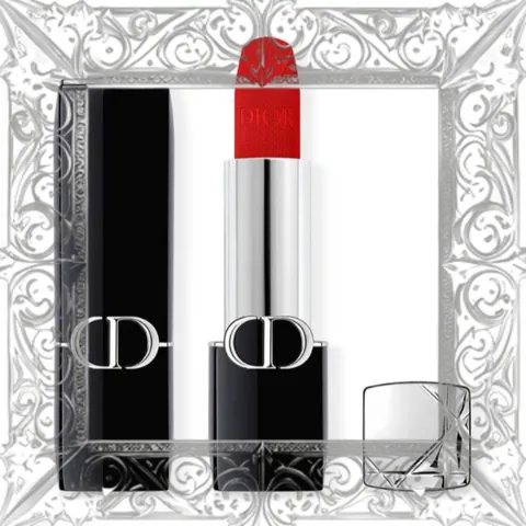 (Hàng Chất) [ không hộp ] Son Dior Rouge Dior Couture Color Lipstick Velvet Finish 999 Màu Đỏ Tươi Nội Địa