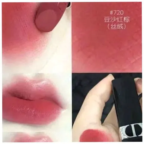 (Bản Mới) Set Son Dior Mini Rouge Lipstick 3 Màu (720,200,999) Cao Cấp Chính Hãng