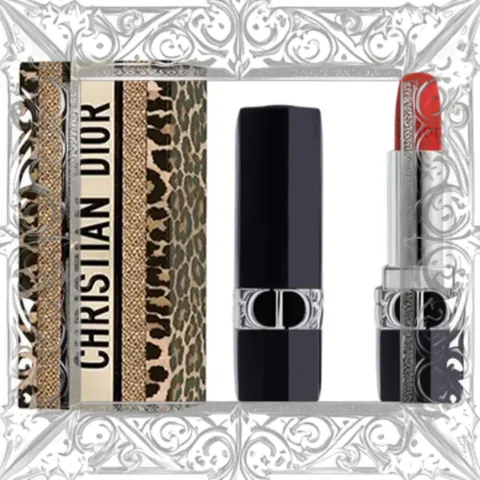 (Đẳng Cấp) Son Dior Rouge Matte 888 Strong Red Màu Đỏ Cam (Vỏ Da Beo) 3.5g Hàng Chuẩn