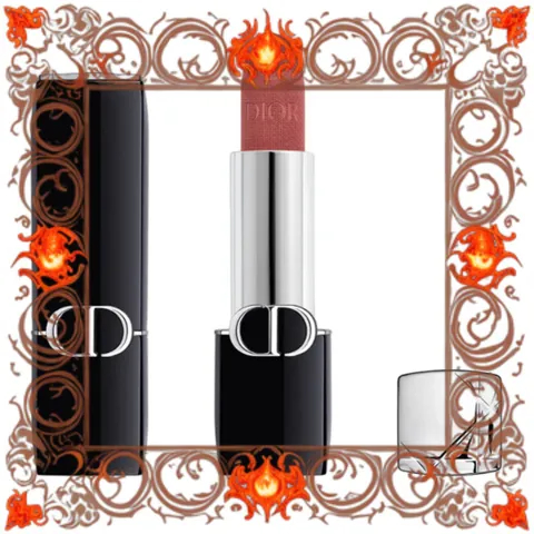 (Đẳng Cấp) [ không hộp ] Son Dior Rouge Couture Colour Floral Lip Care Long Wear Velvet 558 Grace Màu Hồng Nâu Nội Địa