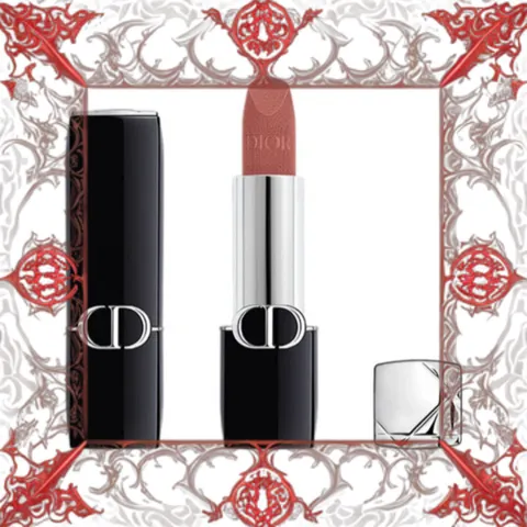 (Hàng Chất) Son Dior Rouge Couture Velvet 724 Tendresse Màu Đỏ Hồng Nâu 329998 Chính Hãng