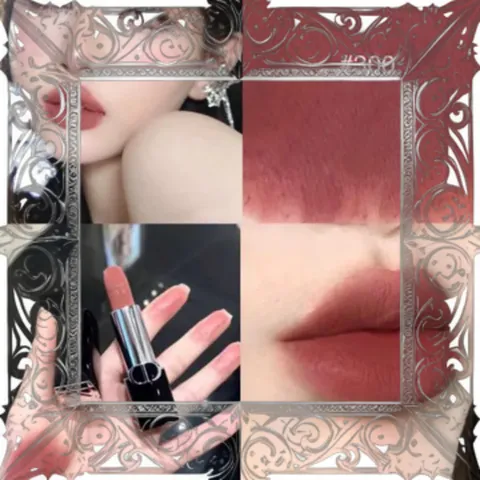 (Nhập Khẩu) [ không hộp ] Son Dior Rouge Couture Colour Lipstick Floral Velvet 300 Nude Style Màu Hồng Nâu Đất Mẫu Mới