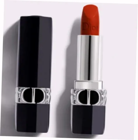 (Loại Tốt) Son Dior Rouge New Matte 846 Concorde Màu Đỏ Cam Cháy Bỏng Chính Hãng Nhập Khẩu