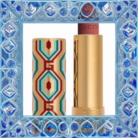 (Đẳng Cấp) Son Gucci Rouge À Lèvres Mat Limited Edition 208 Sắc Môi Sang Trọng và Tinh Tế Màu Hồng Cam Đất 