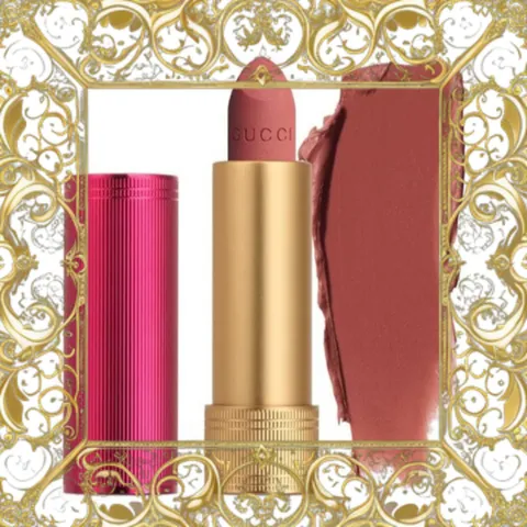 (Đẳng Cấp) Son Lì Gucci Rouge À Lèvres Mat Limited Edition Lip 505 Janet Rust Màu Đỏ Gạch Uy Tín
