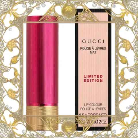 (Đẳng Cấp) Son Lì Gucci Rouge À Lèvres Mat Limited Edition Lip 505 Janet Rust Màu Đỏ Gạch Uy Tín