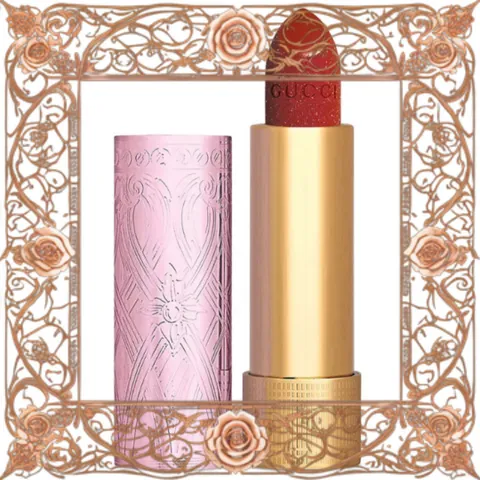 (Hàng Chuẩn) Son Gucci Lip Colour Rouge À Lèvres 505 Limited Màu Đỏ Cam 330146 Nội Địa
