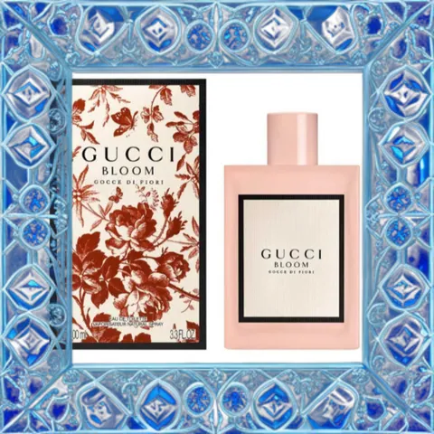 (Chính Hãng) Set Gucci (Nước Hoa Bloom Gocce Di Fiori EDT 100ml + Son Limited 25 Goldie Đỏ Tươi) Chính Hãng