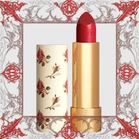 (Hàng Chất) Son Gucci Rouge À Lèvres Voile Lipstick 25 Goldie Red Màu Đỏ Cổ Điển Uy Tín