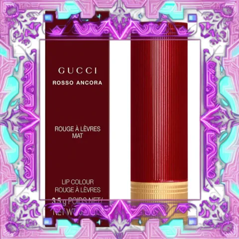 (Nhập Khẩu) Son Gucci Rouge À Lèvres Matte Finish Lipstick 509 Rosso Ancora Màu Đỏ Đậm Chính Hãng
