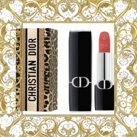 (Nhập Khẩu) [ không hộp ] Son Dior Rouge Dior Couture Velvet 772 Classic Rosewood Màu Hồng Đất (Vỏ Beo) Cao Cấp