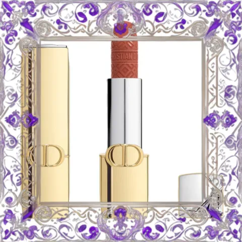 (Hàng Chất) Son Dior Rouge Dior Lipstick Limited Edition Golden Case 188 Velvet Màu Cam Đất 330249 Cao Cấp