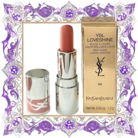(Hàng Chất) [ không hộp ] Son Dưỡng Yves Saint Laurent YSL Loveshine Shade 44 Nude Lavallière Màu Hồng Đào 1.3g Đầy Đủ