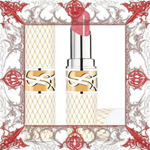 (Hàng Chất) Son Dưỡng Yves Saint Laurent YSL Loveshine Lipstick Holiday Collector 44 Nude Lavalliere Màu Hồng Nude Uy Tín