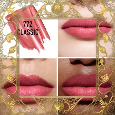 (Chính Hãng) Son Dior Rouge Dior Lip Balm Satin Finish 772 Classic Màu Hồng Đào 332036 Chính Hãng