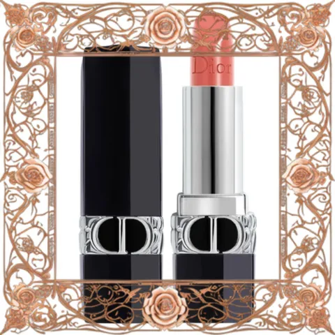 (Hàng Chất) [ không hộp ] Son Dior Rouge Dior Lip Balm Satin Finish 772 Classic Màu Hồng Đào Nhập Khẩu