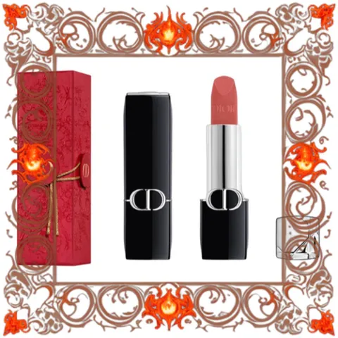 (Cao Cấp) Son Dior Rouge Dior Lunar New Year Limited Edition 772 Classic Rosewood Màu Hồng Đất Mẫu Mới