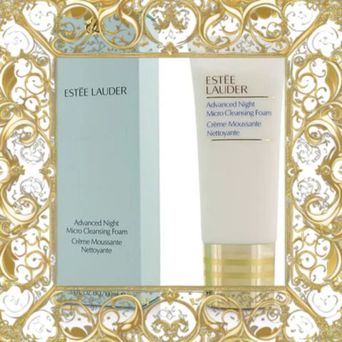(Bản Mới) Sữa Rửa Mặt Tạo Bọt Estée Lauder Advanced Night Micro Cleansing Foam 100ml Giải Pháp Làm Sạch Da Nhạy Cảm, Tươi Mới và Mềm Mại Chính Hãng