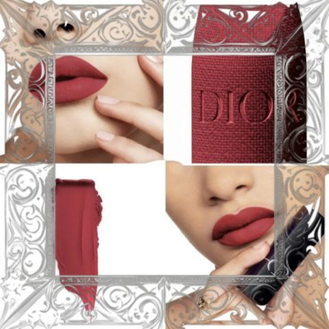(Chính Hãng) Son Dior Rouge Couture Colour Lipstick Floral Velvet 624 Verone Màu Đỏ Đất Uy Tín