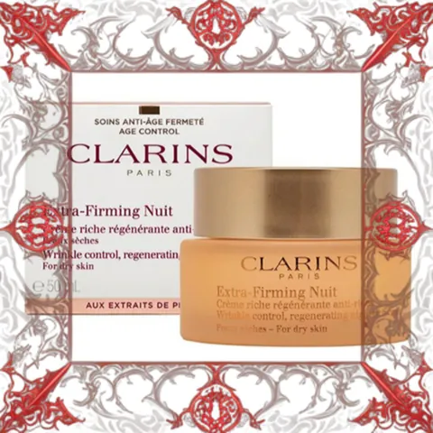 (Nhập Khẩu) Kem Dưỡng Ban Đêm Clarins Extra-Firming Nuit 50ml Kiểm Soát Nếp Nhăn, Phục Hồi Da, Tăng Độ Săn Chắc, Dưỡng Ẩm Sâu Hàng Chuẩn