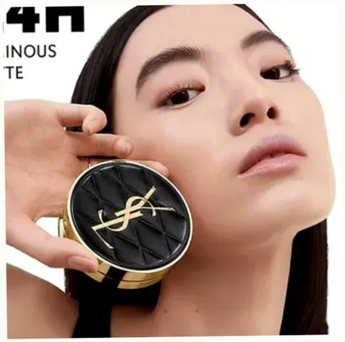 (Cao Cấp) Phấn Nước Yves Saint Laurent YSL Le Cushion Encre De Peau Couture Collection 2024 SPF23 PA++ 14g Tone B10 Mẫu Mới Uy Tín
