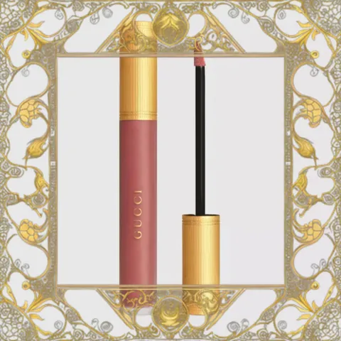 (Hàng Chuẩn) [ không hộp ] Son Kem Lì Gucci Rouge Liquid Matte 208 They Met In Argentina Màu Hồng Đất Cao Cấp