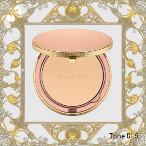 (Bản Mới) Phấn Phủ Gucci Poudre de Beauté Mat Naturel Face Powder 10g Tone 01.5 Chính Hãng