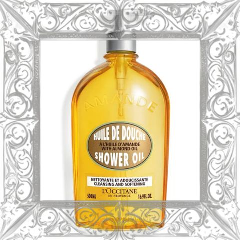 (Cao Cấp) Sữa Tắm Hạnh Nhân L'Occitane 500ml Dưỡng Ẩm Da, Làm Sạch Tự Nhiên, Hương Thơm Dịu Nhẹ, Pháp Mẫu Mới