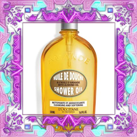 (Đẳng Cấp) [ không hộp ] Sữa Tắm Hạnh Nhân Làm Sạch Da L'Occitane Almond Shower Oil 500ml Nhập Khẩu