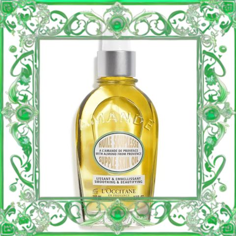 (Loại Tốt) Dầu Dưỡng Thể Hạnh Nhân Dưỡng Ẩm Da L'Occitan Almond Supple Skin Oil 100ml Hàng Chuẩn