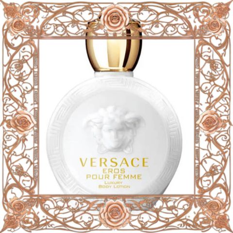 (Loại Tốt) Sữa Dưỡng Thể Trắng Da Versace Eros Pour Femme 200ml Hương Thơm Quyến Rũ, Da Mềm Mại, Chăm Sóc Thân Thể Sang Trọng Cao Cấp
