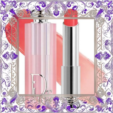 (Cao Cấp) [ không hộp ] Son Dưỡng Dior Addict Lip Glow Balm 075 Gummy Màu Hồng Đào Cao Cấp