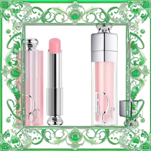 (Chính Hãng) Set Son Dưỡng Dior Addict Lip Glow Balm + Addict Lip Maximizer 001 Pink Màu Hồng Mẫu Mới