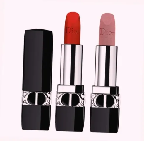 (Hàng Chất) Set 2 Son Mini Dior Rouge Màu 999 Velvet và 100 Velvet (1.5g x 2) Chất Son Mượt Mà, Bảo Màu Lâu Trôi, Sang Trọng và Thanh Lịch Hàng Chuẩn Nội Địa