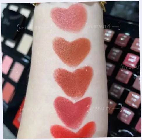 (Hàng Chất) Set Son Dior Rouge Dior Velvet Finish Sắc Đẹp Thượng Hạng Bộ 5 Màu: Đỏ Tươi 999, Hồng Khô 720, Hồng San Hô 217, Đỏ Nâu 228, Cam Đất 188 Nội Địa Cao Cấp